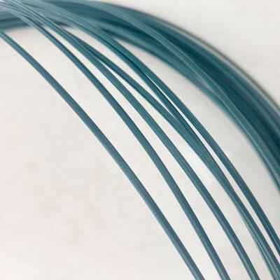 China Braided Fastening Coated Wire Plastic PVC Coated Wire Plastic PVC Wire for sale