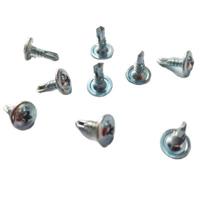 China Construction Flat Surface Large Cap Umbrella Nail Supply All Kinds Of Screws Color Tile Steel Nail Extender Push Pin for sale