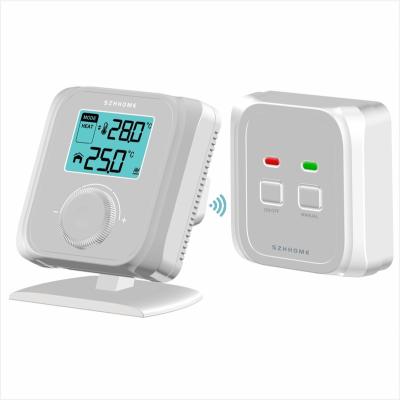 China Smart Boiler Heating Room Modern Communication Wireless Thermostat for sale