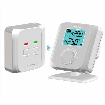 China Smart Boiler Heating Room Modern Communication Wireless Thermostat for sale