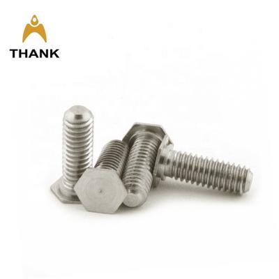 China HEX Stainless Steel NFHS M3 M4 M5 M6 Hex Head Self Hooking Fasteners Screw Self Hooking Studs for sale