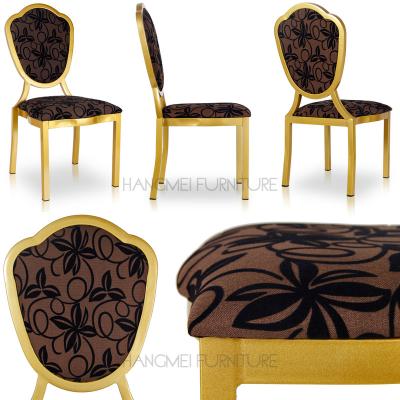 China Modern Durable VIP Banquet Party Hotel Restaurant Stacking Chair for sale