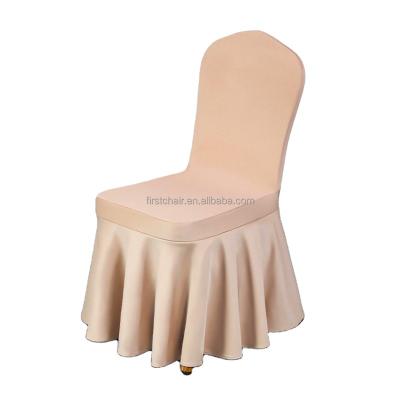 China Good comfortable wholesale hotel furniture fabric customization banquet hall wedding chair cover for sale