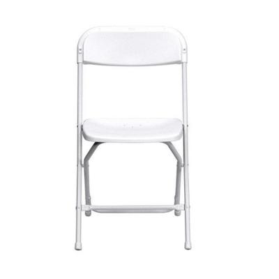 China 2022 Modern Strong And Popular Metal Frame Leisure Plastic Folding Chair for sale