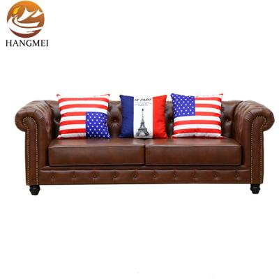 China (Other) Hot Selling Adjustable Modern Brown Leather Sofa Set Furniture 321 Leather Sofa Living Room Sofas for sale