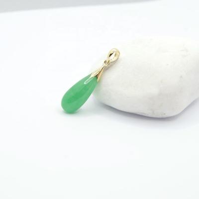 China Chinese Pure Gold CLASSIC Jade Pendant For Jewelry Wearing from Solid Gold Jade 14k from manufacturer for sale