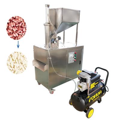 China Automatic Flour Mill Peanut Slimming Slicing Machine Almond Strip Slicing Machine for sale