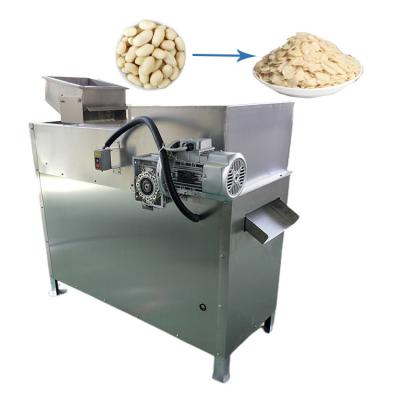 China Other Nut Processing Equipment Factory Stainless Steel Peanut Almond Slicer Strip Cutter Cutter High Quality Slicing Machine for sale