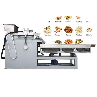 China Automatic Commercial Snacks Factory Price Stainless Steel Almond Peanut Nut Cutting Machine for sale