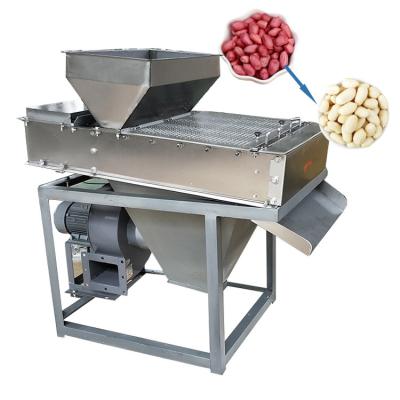 China Easy Operation Peanut Peanut Peeler Dry Peanut Peeler Machine High Efficiency Roasted Way Red Skin Removing Machine for sale