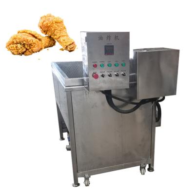 China Hotels Industrial Gas Type Big Chicken French Fries Frying Potato Chips Fryer Machine For Sale for sale