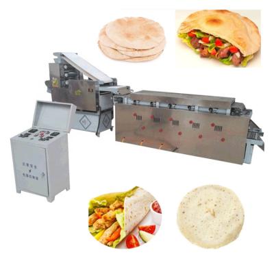 China Automatic Commercial Arabic Shawarma Lavash Burrito Pita Flat Bread Chapati Roti Mexico Corn Tortilla Snacks Factory Taco Making Maker Machine for sale