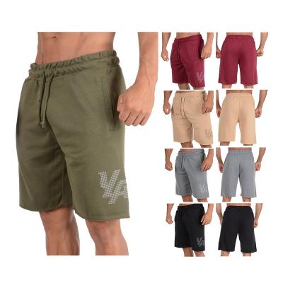 China male Terry Sport Summer Mens Pants Fashion Trousers Anti-Wrinkle Half Casual Joggers Shorts for sale