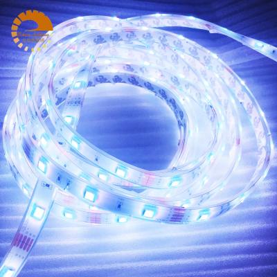 China LANDSCAPE DC12/24V RGB led strip, 30leds, smd5050 IP68 waterproof led strip, 7.2W/meter CRI>90 for sale