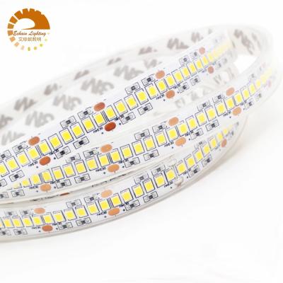 China High quality DC12/24V desktop SMD2835 led strip, 240leds, 19.2W/meter, Ra90 led cable, SDCM3 led for sale