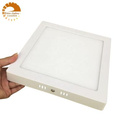 China AC85-265V Desktop Or DC24V Square Led Panel Light Outdoor Mount 18W 12W 6W 24W Light Panels Led for sale