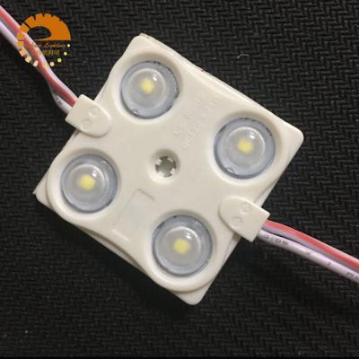 China SMD2835 high quality led module 4pcs smd2835 IP65 waterproof led module for ad. DC12V 1.44W LED decoration module for sale