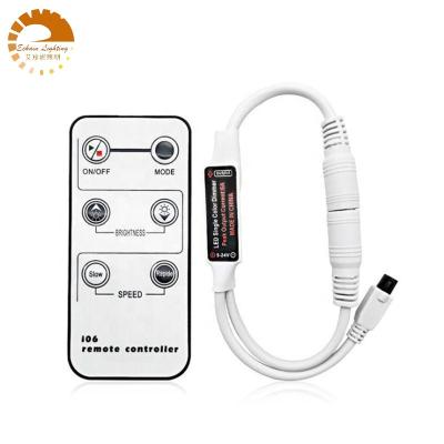 China Plastic DC5-24V, led mini dimmer with 7 IR key remote for sale