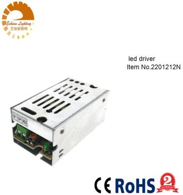 China Led Driver AC170-260V DC12V, DC24V, 12W IP20 Switch Led Power Supply for sale