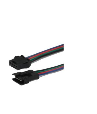 China Other 4-Pin JST SM Connector Male to JST Female SM Connector Cable for 5050/3528 RGB LED Light Strip for sale