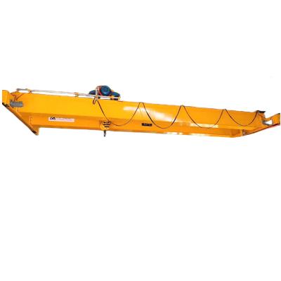 China Bridge crane left hand type overhead crane 10 ton electric hoist 20 ton cargo lift 5 ton bridge crane for sale