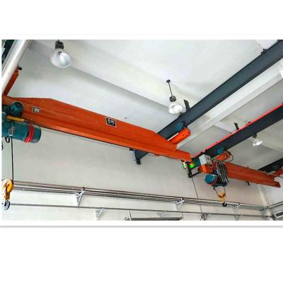 China Bridge Crane 0.5 Ton LX Beam Work Post Single Bridge Cranes for sale