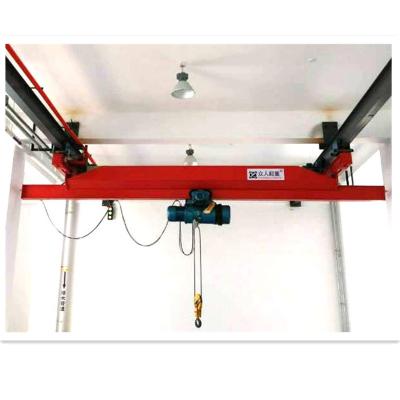 China Bridge crane 3 ton single girder suspension bridge crane for sale