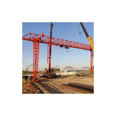 China Gantry Crane Box Shaped Single Beam Crane Stable Reliable Overhead Gantry Crane for sale