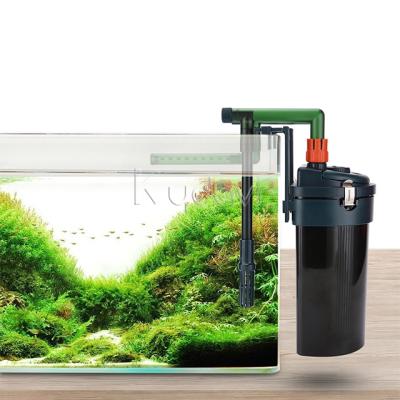 China External 12w Aquarium Tank Water Filter Aquarium Filter Blow On Sponge Back Filter Filter Biochemical Aquarium Fish Tank for sale