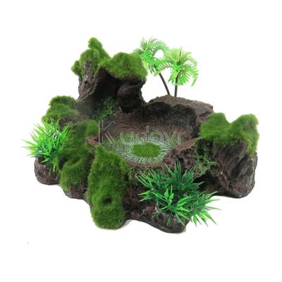 China Artificial Resin Plants Aquarium Decorations Resin Plants Aquarium Decoration Ornament for sale