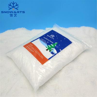 China Eco - Friendly Recycle Christmas Decoration Snow Flash Snow Powder Artificial Snow for sale