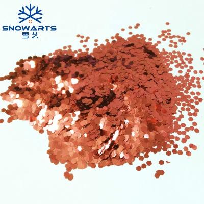 China DIY/Decoration/Crafts/Printing PET Glitter Solvent Resistant Decorative Powder for sale