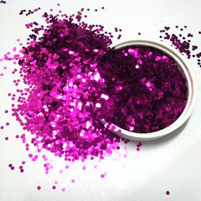 China Makeup DIY/Chirstmas/Christmas Decor Decoration Glitter Laser Powder Over 100 Various Shapes Of Customized Colors for sale