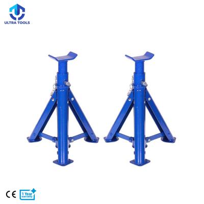 China Car Adjustable Axle Jack Stand Pair of Car Jack 2ton Folding Pipe for sale