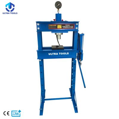 China Metal Repair Hydraulic Shop or Automotive Pneumatic Shop 30T Mechanic Pneumatic Press with Gauge for Metal or Automotive Shop for sale