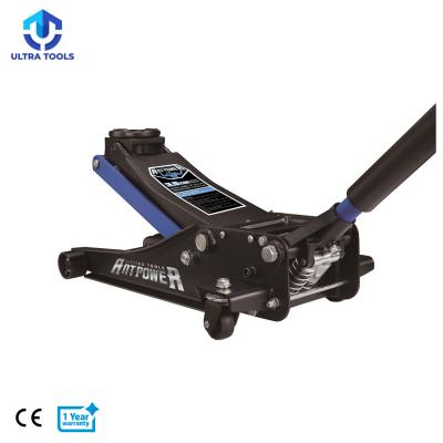 China Garage Trolley Jack 3 Ton Low Profile Quick Lift Car Jack Hydraulic Floor Car Lift Jack with Double Pump for sale