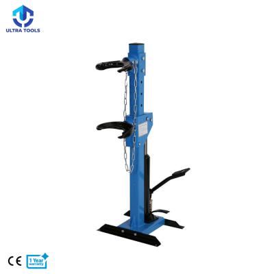 China 1 Ton Steel HYDRAULIC Auto Strut Coil Spring Compressor Rack Tool Fork Type for sale