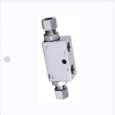 China GENERAL DOUBLE STEEL HIGH QUALITY PILOT HYDRAULIC STEEL PILOT VALVE BODY VBPDE-2CEXC CHECK VALVE for sale