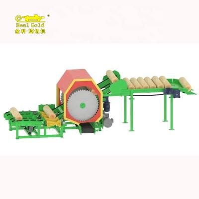 China Machinery repair shops balancing sawing/butting machine saw making veneer machine with servo motor/pruning edge machine for sale