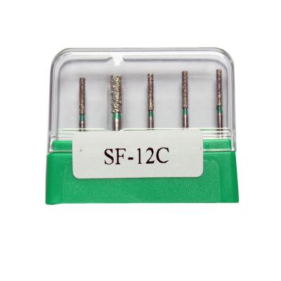 중국 Manufacturer High quality dental surgical bur 5pcs/pack best price dental diamond burs 판매용