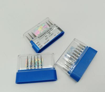 中国 Diamond burs 10 pcs/pack with ISO Standard 販売のため