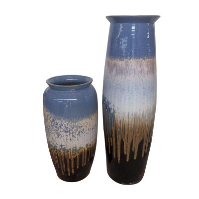 China 1300 Degree Fired Different Size Chinese Decorative Ceramic Vases For Wholesale for sale