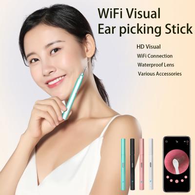 China Ear Otoscope 4.9mm Lens Y9 Handheld Visual Ear Scope Ear Wax Remover 1080P WiFi Video Camera With 6LED For iPhone Android Y9 for sale