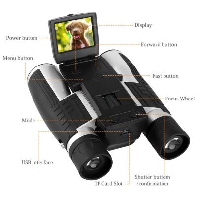 China TELESCOPE 2019 Best 1080p Full HD 5MP Binocular Digital Camera 12x32 Night Vision Digital Thermal Microscope Telescope for sale