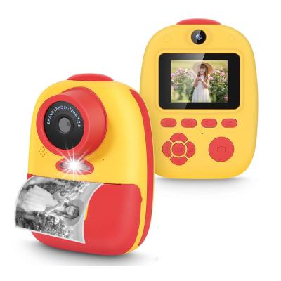 China 2021 New 26MP 1080P Dual Lens Built-in Flashlight 2021 Digital Kids Camera Gift Thermal Printing Kids Camera LED Print for Kids Toy for sale