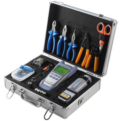 China FTTH Termination FTTH Fiber Optic TOOLKIT which include Fiber Cleaver, 10km Visual Fault Locator and FTTH Stripper CFS-3 for sale