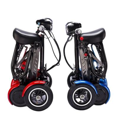 China Unisex Folding 4 Wheel Electric Mobility Ego Scooter for sale