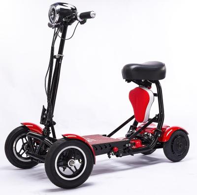 China Low Price 250w Unisex Inclusive Four Wheel Electric Folding Mobility Scooter For Adults for sale