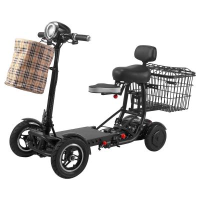 China High Quality Portable Lightweight Powerful Quadricycle Older Scooter Easy Folding Electric Moped Electric Mobility Mobility Scooter for sale