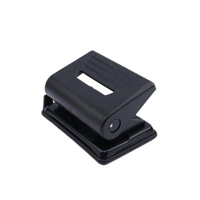 China UFEN Office Supplies 8cm Distance 2 Hole Plastic Paper Punch 12.8 x 8.3 x 7cm for sale